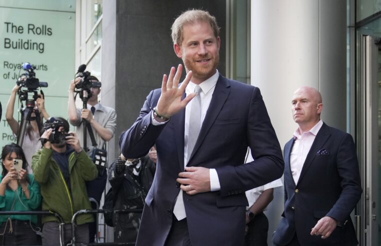 Prince Harry’s case against Rupert Murdoch’s British tabloids goes to trial