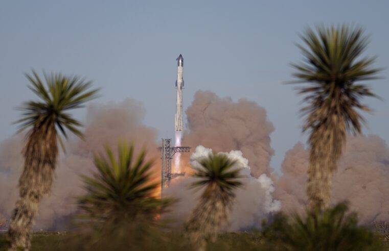 SpaceX launches its Starship rocket on latest test flight but spacecraft is destroyed