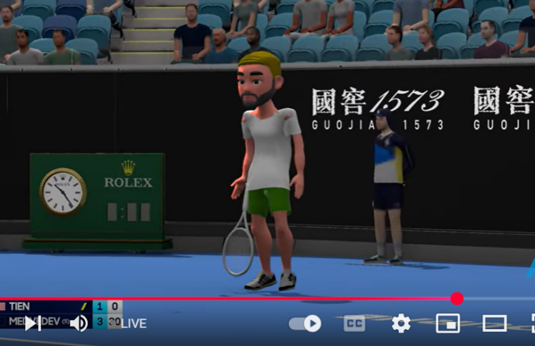 Why Australian Open live streams look like Wii tennis — and what it means for sports