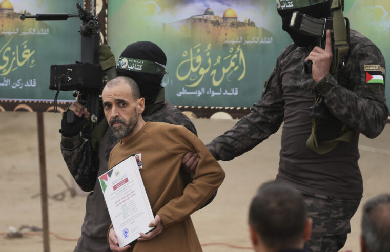 Hamas Releases Three More Israeli Hostages for Dozens of Palestinian Prisoners in Cease-Fire