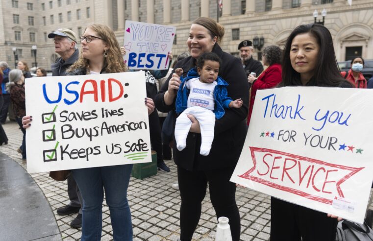 USAID workers return to HQ to clear their desks, as Trump dismantles the agency