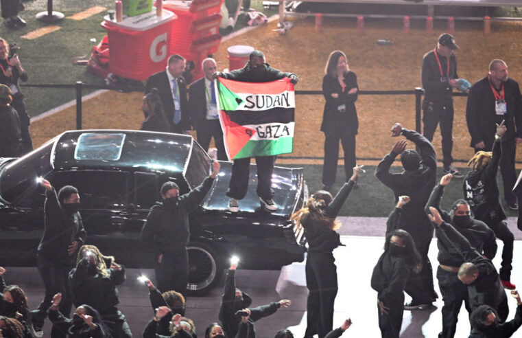 Kendrick Lamar Fans React to Palestinian Flag Protest During Super Bowl Halftime Show