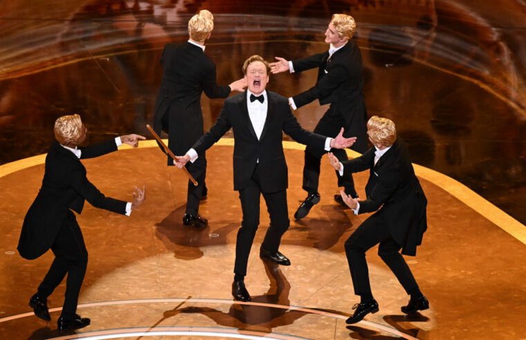 Conan Nailed the Oscars Hosting Job Simply by Being Conan