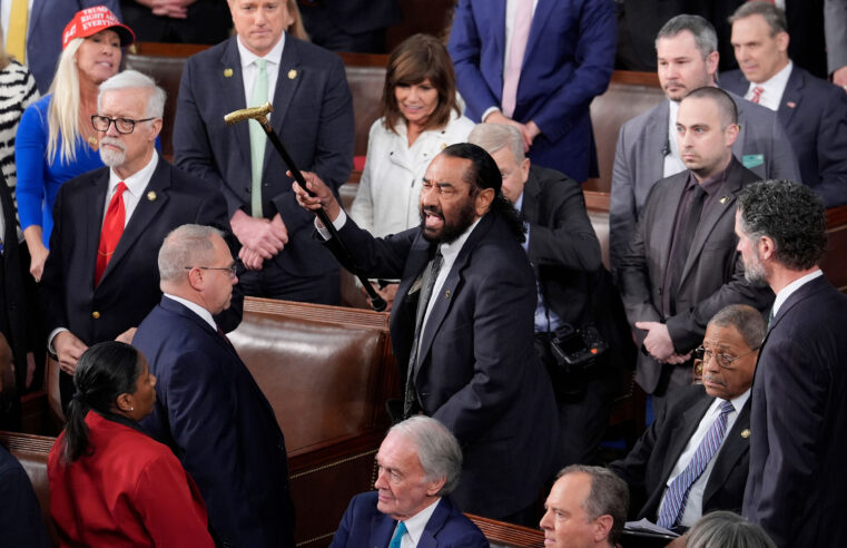 What to Know About the Democratic Lawmaker Ejected for Protesting Trump’s Speech