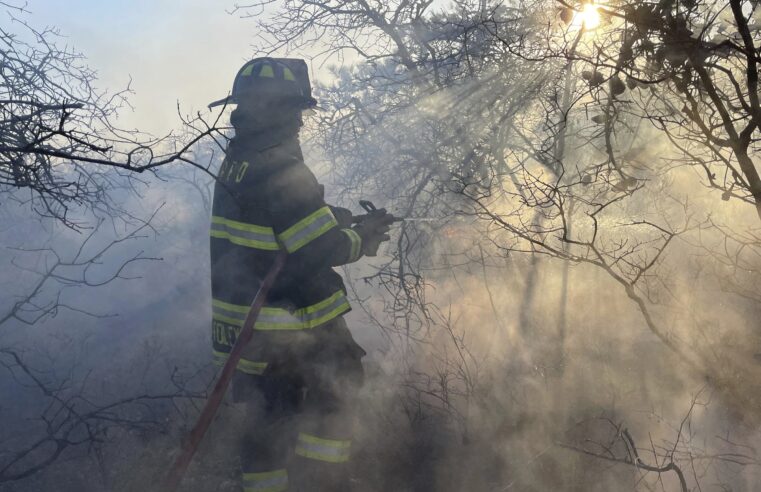 New York governor declares state of emergency for brush fires on Long Island