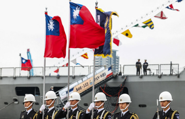 China Holds Military Drills Near Taiwan, Blaming ‘Foreign Connivance’ by U.S.